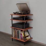 Szafka audio regał hifi na gramofon stojak na winyle