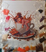 Zestaw haftu koralikowego 