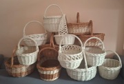 Koszyki wiklinowe-wielkanocne.