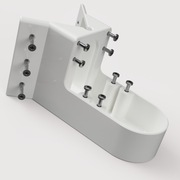 Uchwyt narożny do kamery obrotowej EZVIZ C8c - zintegrowana puszka