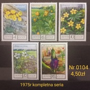 Znaczki flora:0104: kwiaty- ZSRR 1975r **