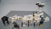 Lego Star Wars 75138 Hoth Attack figurki Han Solo Snowtrooper Rebel Trooper