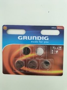 Grundig CR2016 baterie litowe 3V 70mAh 5 szt. – do zegarków, pilotów
