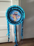 Piniata super zings czarno niebieska z tasiemkami 