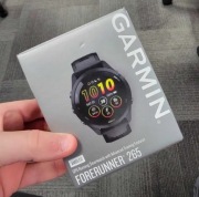 NOWY ZAPLOMBOWANY GARMIN FORERUNNER 265 AMOLED BLACK BOX smartwatch