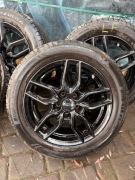 Koła 16" ANZIO Spark Black Gloss | TPMS | Opony Letnie Fulda 205/55