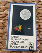 Antoine de Saint Exupéry Nocny lot ziemi , planeta ludzi 1970 r