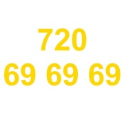 720 69 69 69 złoty numer