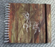 Szkicownik z gumką 120g/m2 64 kartek 21x21 cm Olsikowa