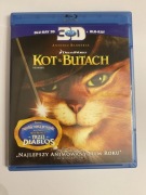 Kot w butach 3D film Blue-Ray