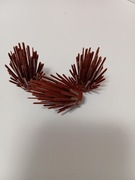 LEGO 6064 krzak brązowy krzew roślina 3 sztuki 