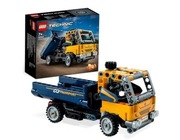 LEGO Technic Wywrotka 2 w 1 dźwig klocki naczepa koparka ciężarówka autko