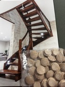 Zaślepki do schodów bukowe Fi20 40 lub 80 sztuk 