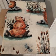 POŚCIEL DZIECIĘCA 100x140cm 2 elementy, DO ŁÓŻECZKA, wzór: CAPIBARY ECRI