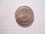 Polska moneta 1 zł złoty 2012