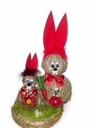 Zając Wielkanocny stroik