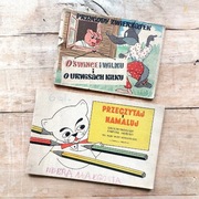 Dwie książeczki kolorowanki lata 50