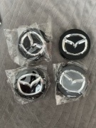 Dekielek zaślepki Mazda 56 mm czarne 4 sztuki