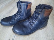 LASOCKI KOZAKI trapery buty skórzane dla chłopca jesienne zimowe r. 34