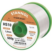Przypój do lutowania Stannol HS10 Sn99,3Cu0,7 500 g 1,5 mm ROM1