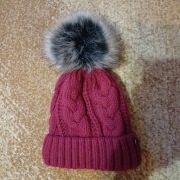 Czapka wełniana Paker z pomponem