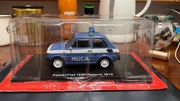 Polski Fiat 126P Maluch Milicja 1:24 Hachette