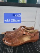 Skórzane sandały damskie Picolino r.40 skóra naturalna