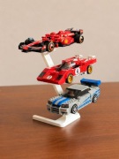Lego Speed Champions - stojak - stand - ekspozytor - trzymiejscowy