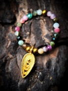 Pierścionek na palec u stopy TURMALIN imvelo rękodzieło