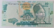 Banknoty zestaw  Malawi i Malezja 