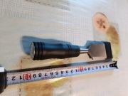 Dłuto ciesielskie PROFI 38mm ze stalowym pobijakiem rękojeść ABS