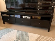 Meble HEMNES ciemny brąz pokój dzienny 