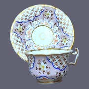 Filiżanka Biedermeier 1830-50 Herbata Vieux Paris