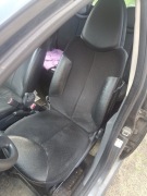 Fotele kanapa Peugeot 107, Citroen C1, Toyota Aygo 5D, skóra-alcantara