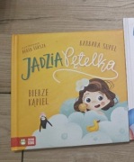 Jadzia Pętelka bierze kąpiel książka dla dzieci w twardej oprawie
