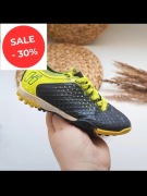 Wyprzedaż Korki buty sportowe do piłki nożnej huari kory sportowe 28 żółte 