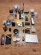 (5) Mix uszkodzonej elektroniki  karton, paleta, box, porządki garażowe 