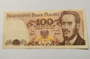 Banknot 100 zł 1976 r Seria CD