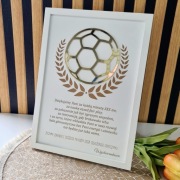 Ramka dla nauczyciela, trenera podziękowanie 