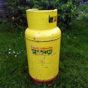 Butla Gazowa BP (Żółta) – 11kg / Vintage / Projekt DIY