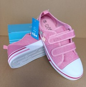 Trampki dziecięce dziewczęce 31 na rzepy nowe