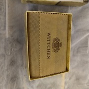 Skórzane etui na wizytówki WITTCHEN - kolor czarny. NOWE