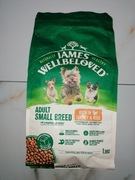 JAMES WELLBELOVED Adult Sucha Karma Dla Psa małej rasy z indykiem 1,5kg