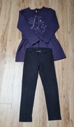 Zestaw sukienka Endo, legginsy H&M r 122