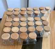 Pojemniki na przyprawy 35 sztuk