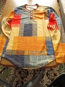 KOSZULKA MĘSKA Z CIEKAWYM WZOREM NA LATO I WIOSNĘ