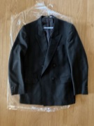 Vintage Yves Saint Laurent – Wełniana Marynarka Dwurzędowa Rozmiar 52 L/XL