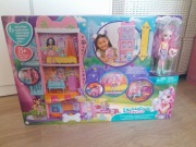 Nowy domek miejski Enchantimals +lalka i zwierzątko +GRATISY 