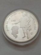 Malta Srebro 5 Lirów-2007r,  UNC