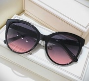 Okulary przeciwsłoneczne kocie oczy. Duże oprawki. Modne okulary